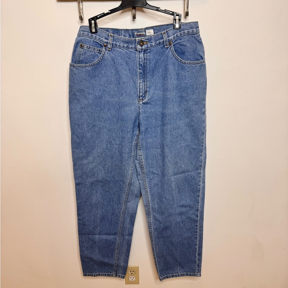 Liz Claiborne Vintage Women's Straight Leg Blue Jeans 14S